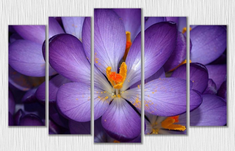 Арт. МК0117 "Фиолетовый цветок"