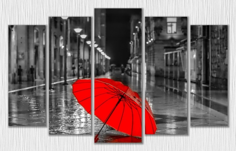 Арт. МК0254 "Красный зонт"